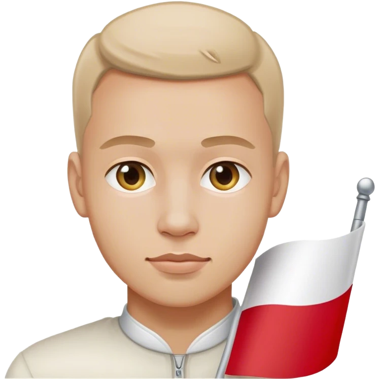 Man polish patriot poland
 emoji