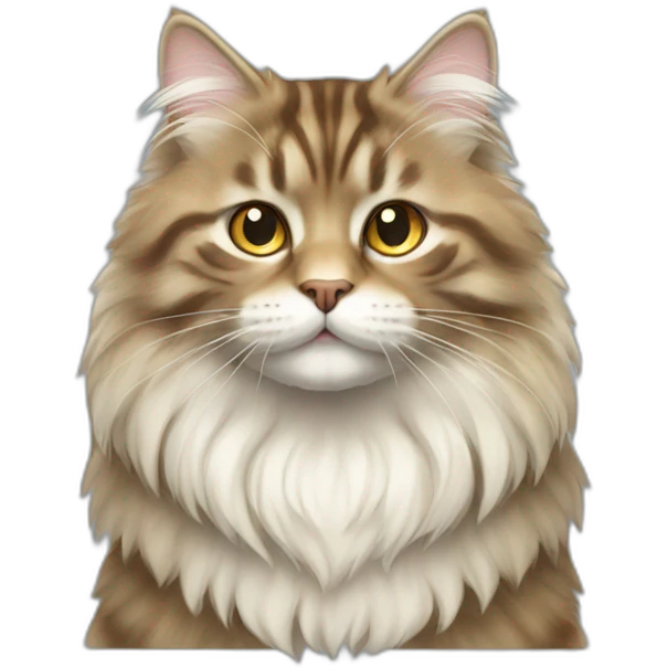 Siberian cat emoji