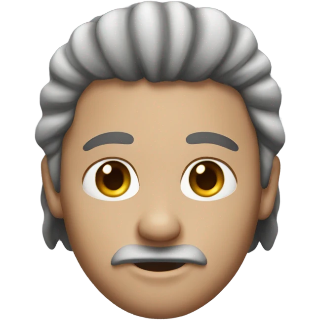 Mullet man emoji