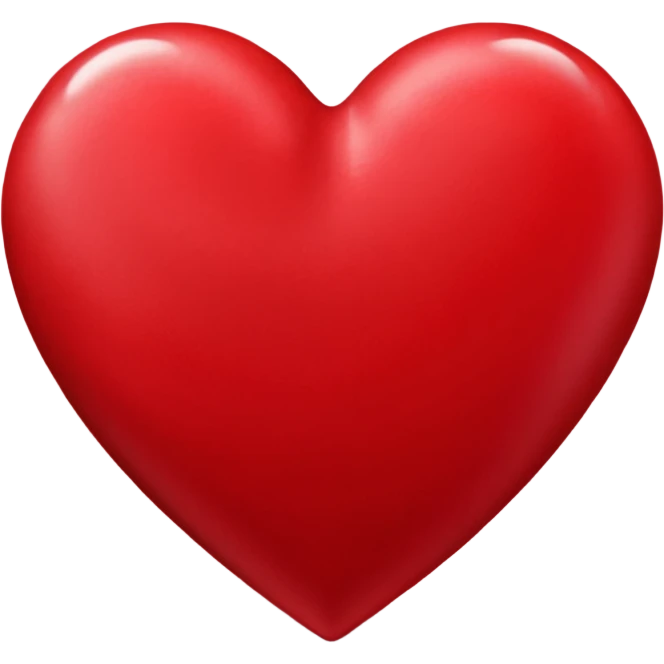 Valentins day heart soft emoji