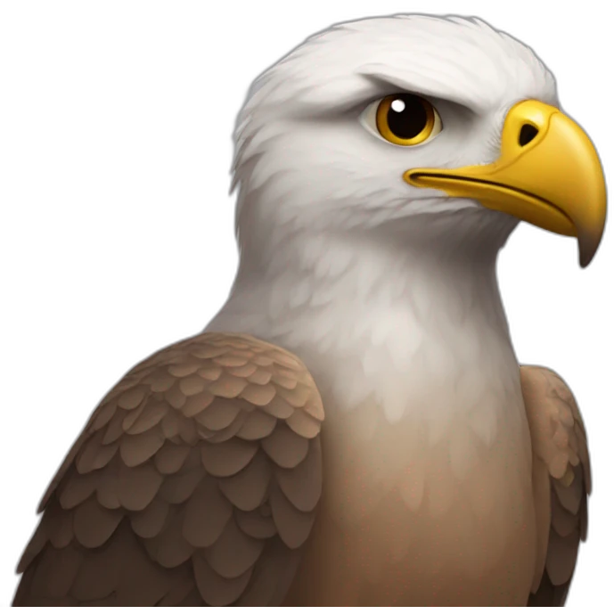 cute buzzard emoji