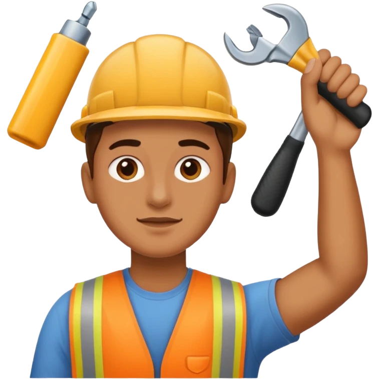 Person fixing object emoji