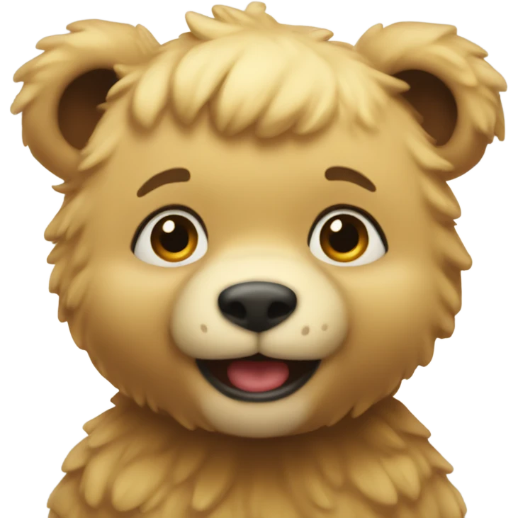Butterbear 3 years old emoji