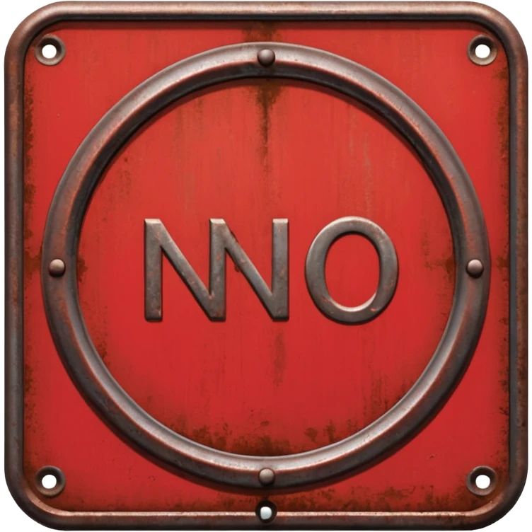 panneau interdit emoji