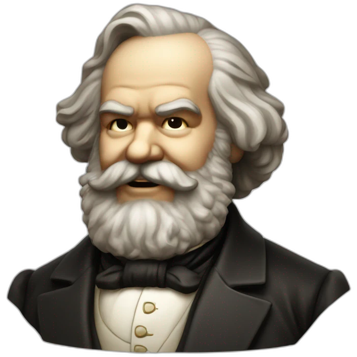 winking karl marx emoji