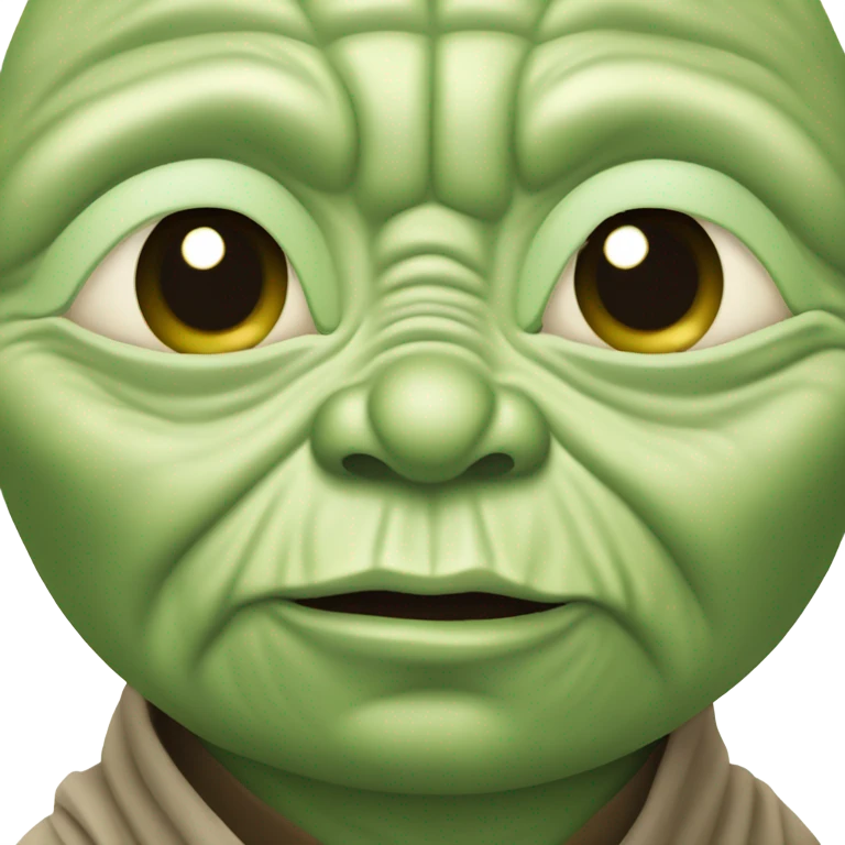 Pregnant yoda belly emoji