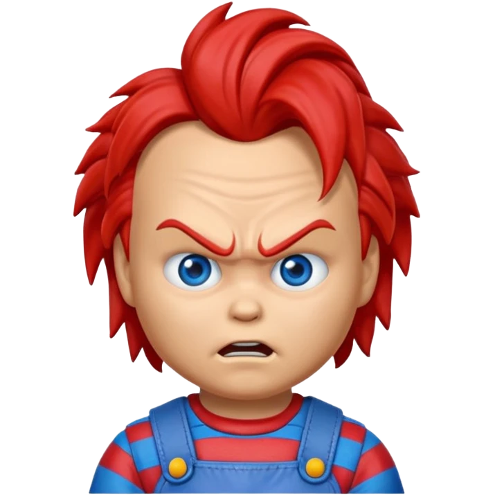 Un emojin de chuky emoji