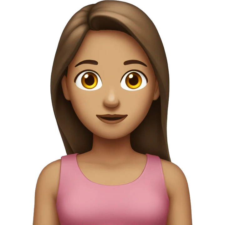 girl with brown hair skibidi toilet  emoji