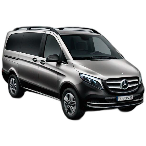 Mercedes eqv black emoji