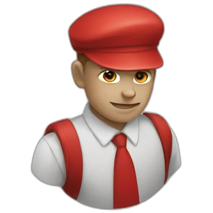 red emoji