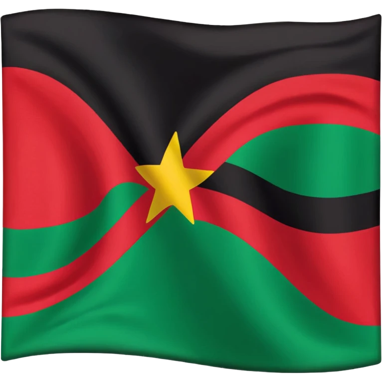 Black lives matter flag emoji