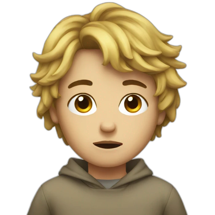 sick kid emoji