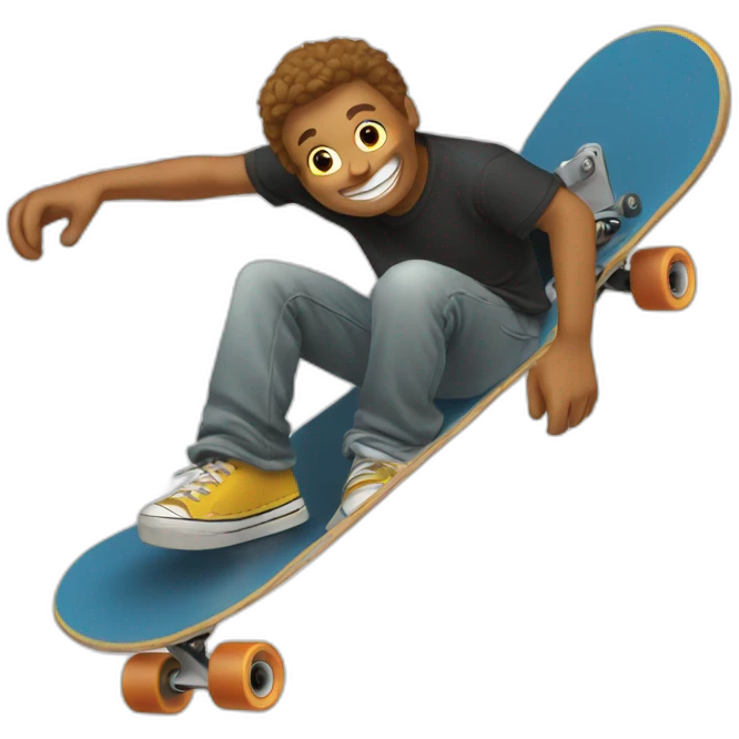 Skateboard emoji