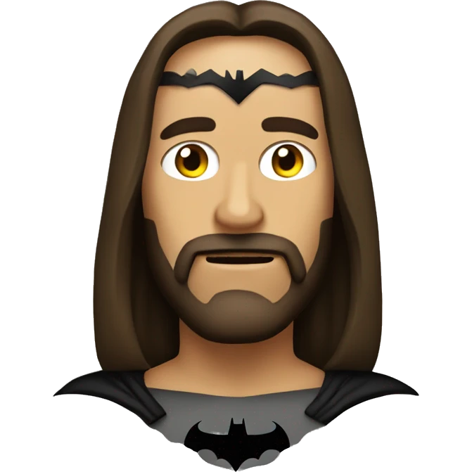 Jesus as Batman  emoji