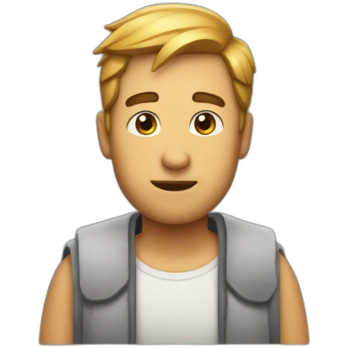 the man who doesn't know shrugs his shoulders emoji