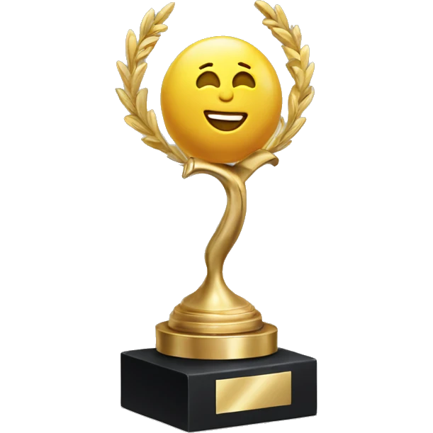 Award for the winner in the nomination "Advertising" emoji