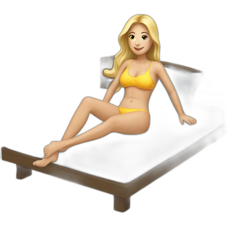 soft-fit-caucasian-woman-beach-bed emoji