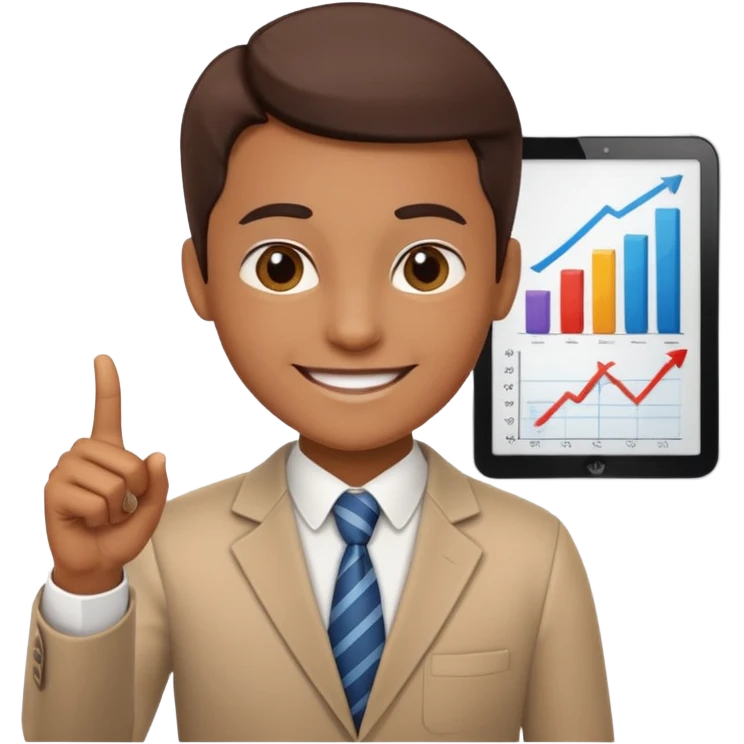 imagenes de una contador en caricatura enseñando emoji