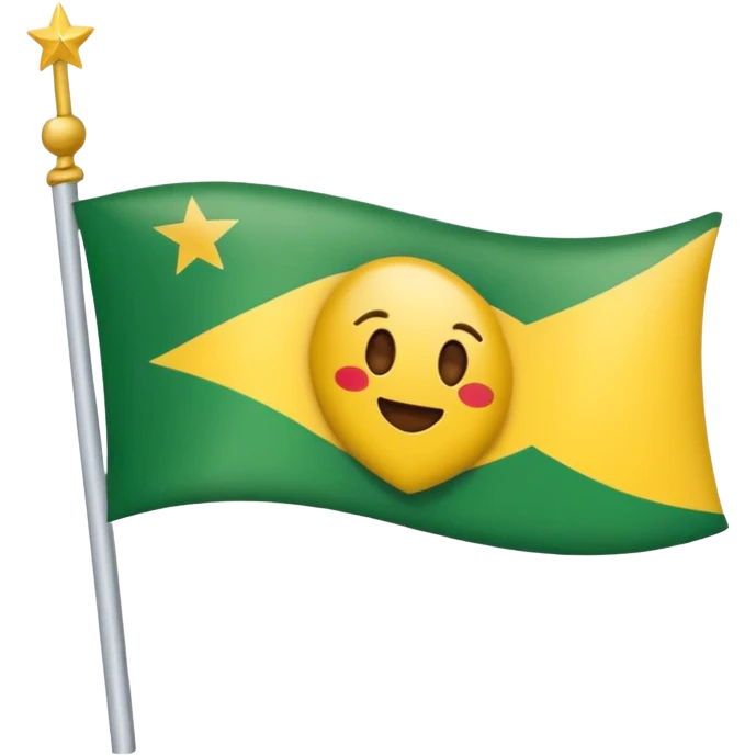 Faça um emoji da bandeira do estado de Rondônia emoji