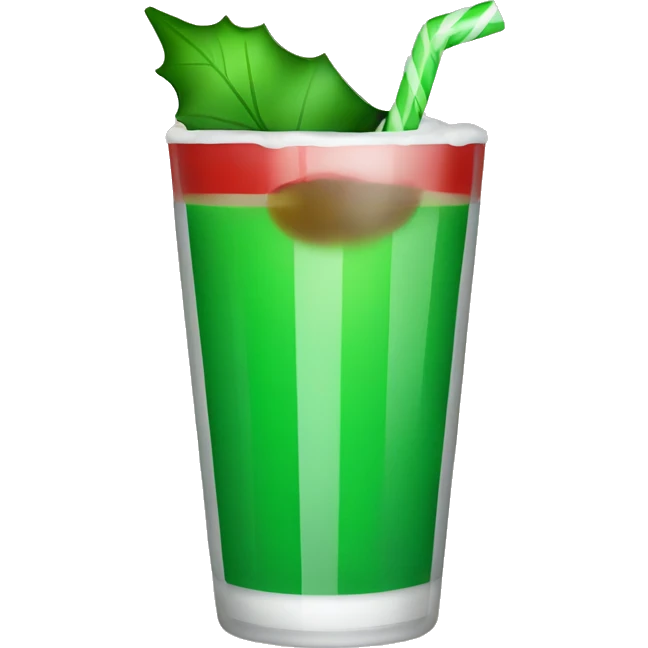 Christmas drink  emoji