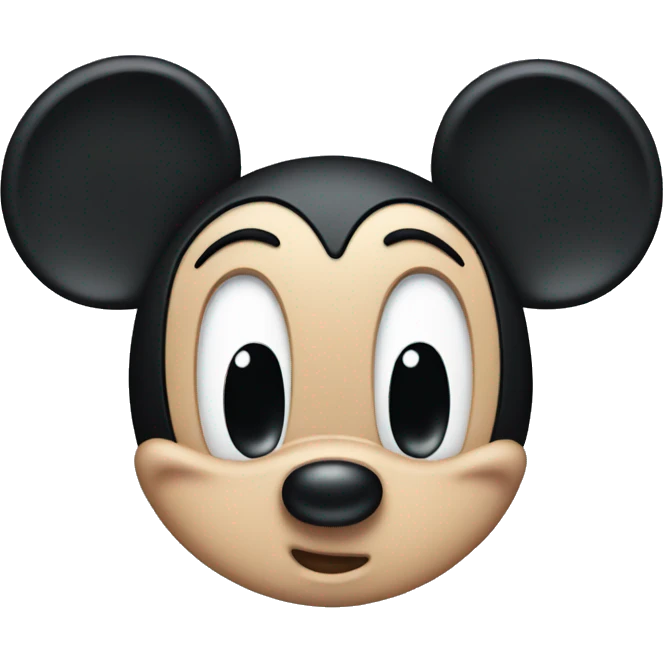 Mickey mouse emoji