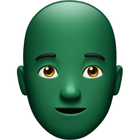 Dark green emoji emoji
