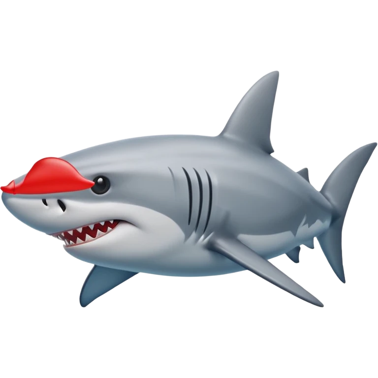 Shark with Jordan’s on emoji