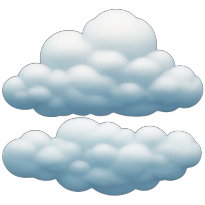 Clouds emoji