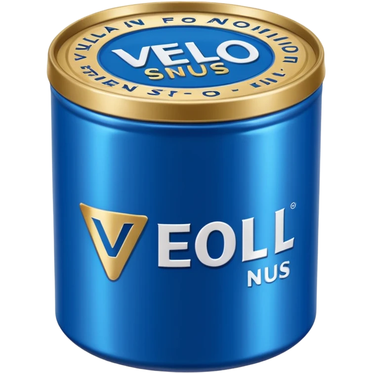 an emoji of a can of Velo snus emoji