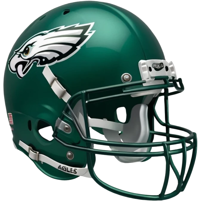 Philadelphia Eagles football helmet emoji emoji