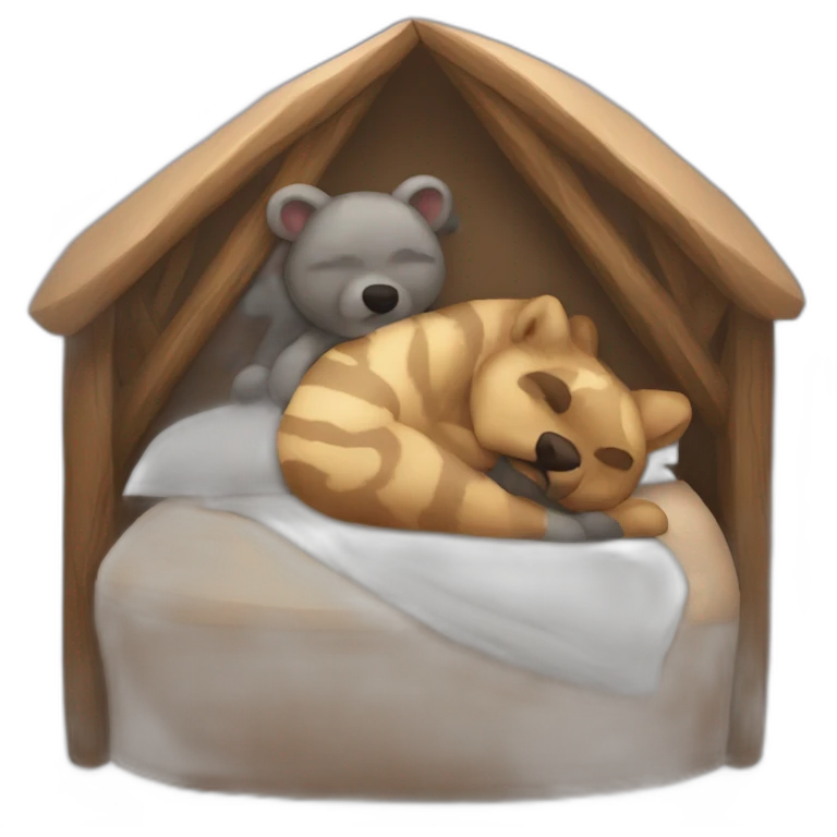 cuddle den emoji