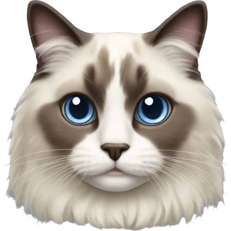 Ragdoll cat emoji