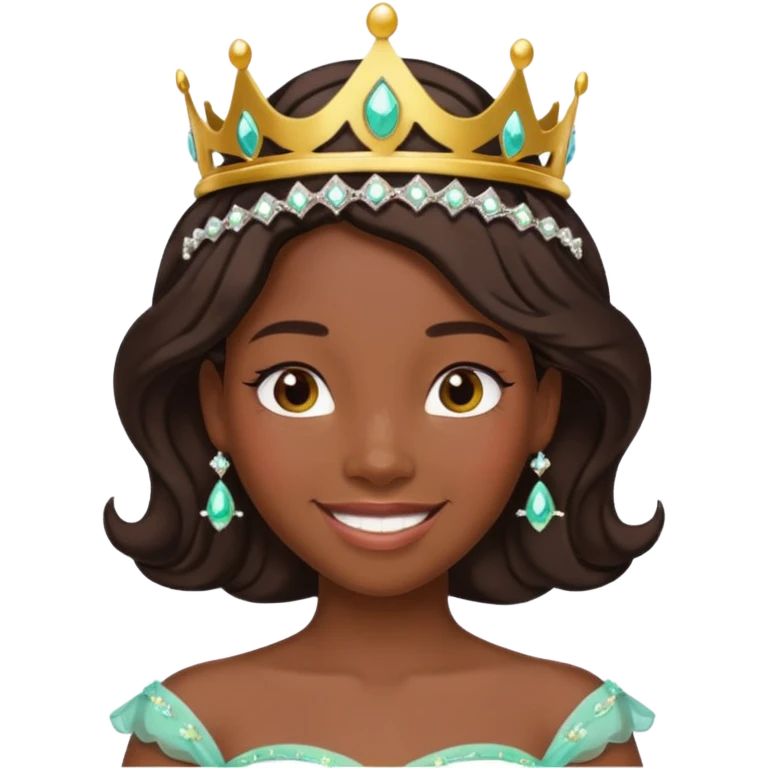 tạo cho tôi emoji công chúa tianna emoji