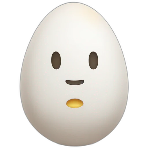 egg lying in shorts. One arm supports the head, the other holds the floor. emoji