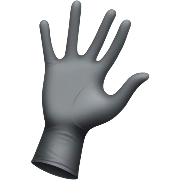 Latex gloves elegant emoji
