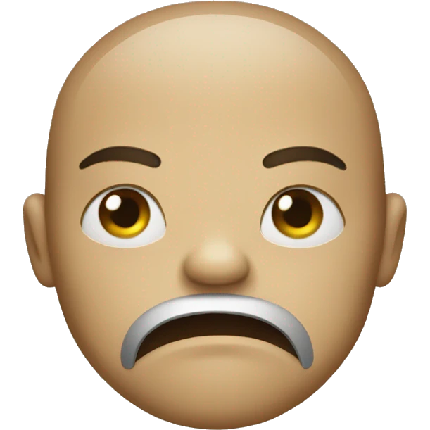 A sign of dissatisfaction emoji