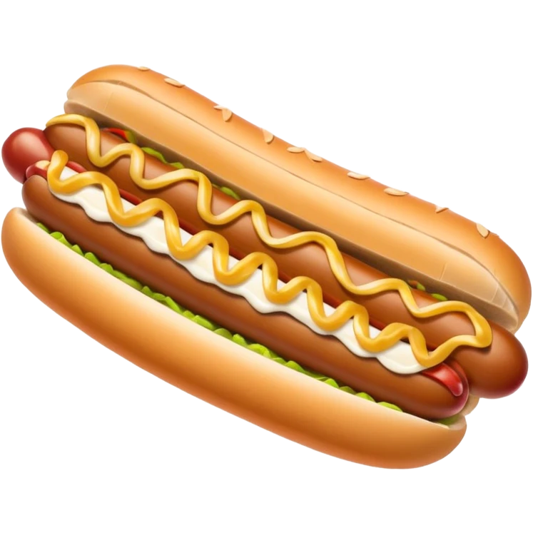 A Seattle style hotdog; a hot dog with cream cheese and grilled onions on it emoji