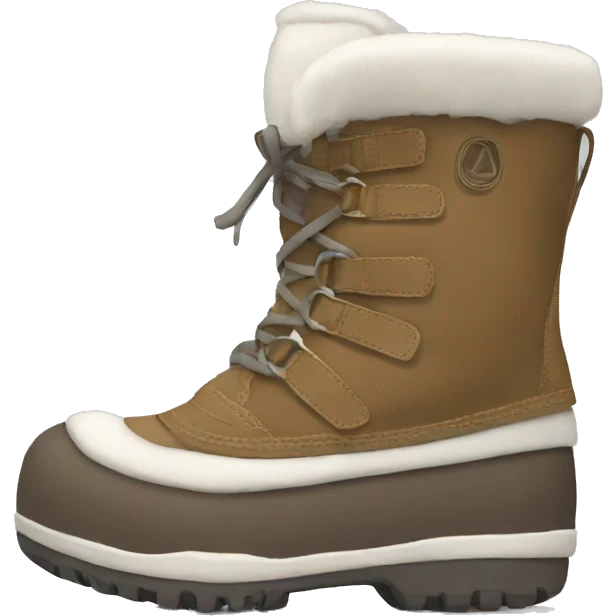 snow boots emoji