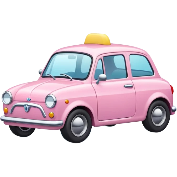 Petite colorful pastel car  emoji