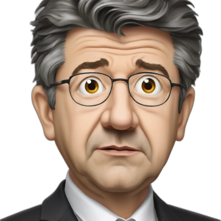 Mad Jean-Luc Mélenchon emoji
