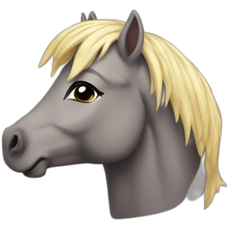 Poney Fat emoji