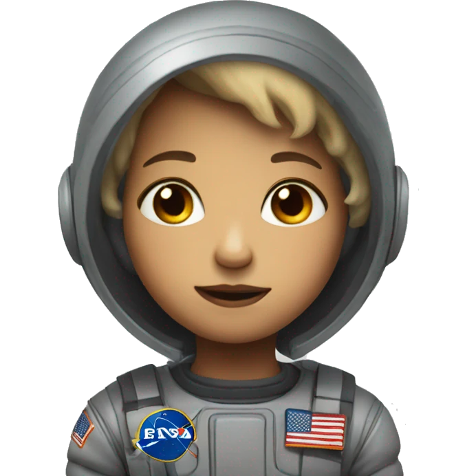Space short child emoji