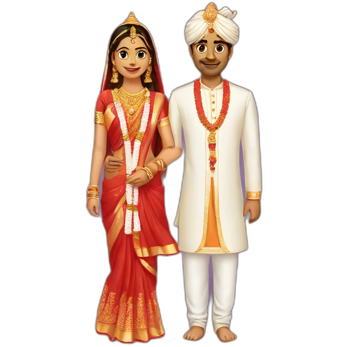 hindu marriage emoji