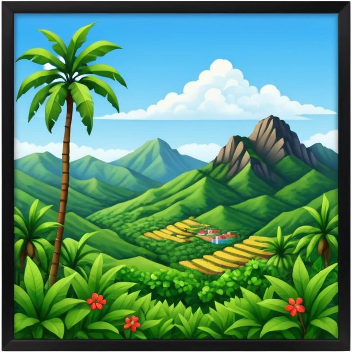 Because we love nature venezuela emoji