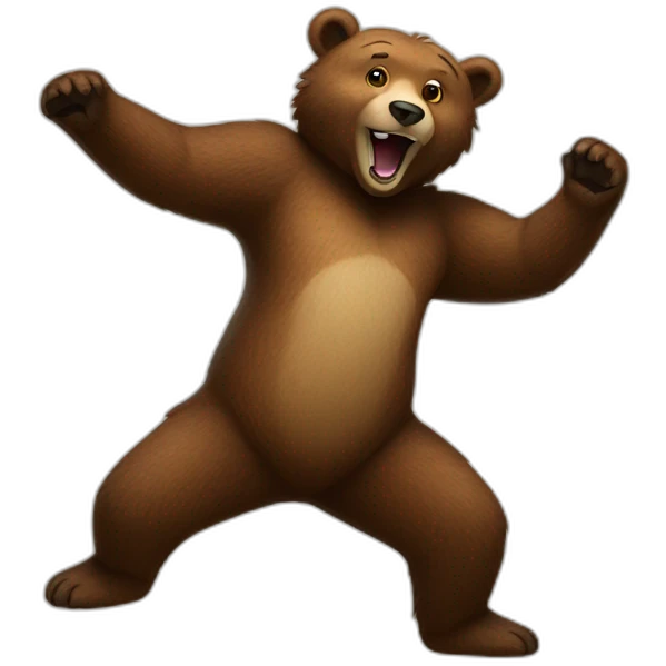 Dancing Bear emoji