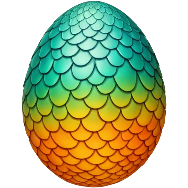 generate realistic detailed dragon egg emoji