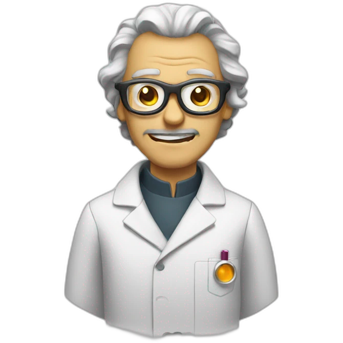 evil scientist emoji