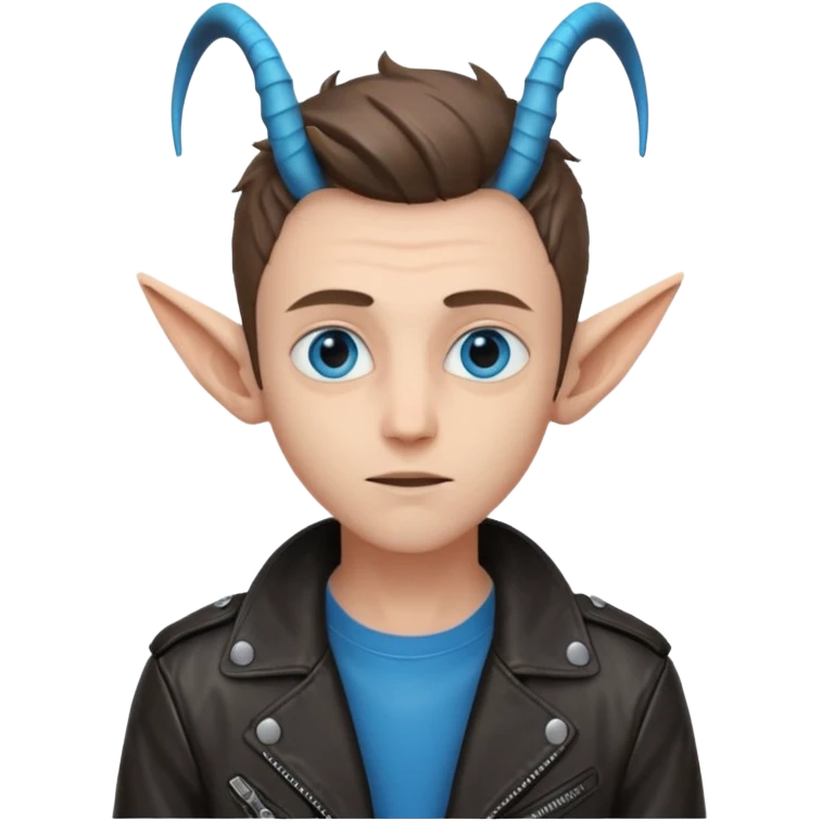 24 year old boy with long alien ears emoji