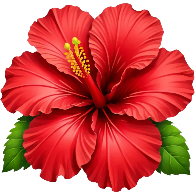 Hibiscus  emoji