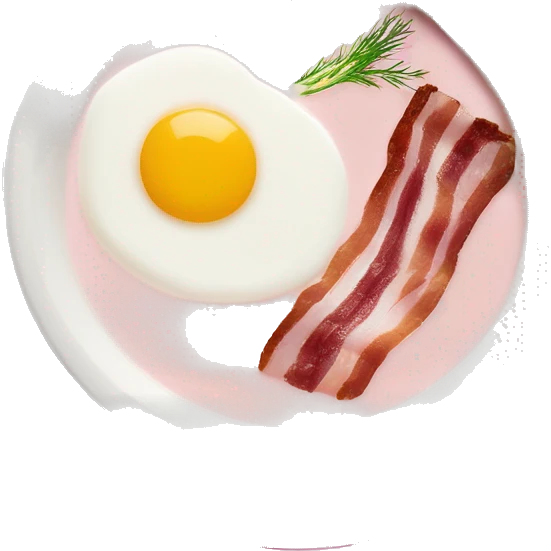 White bowl of Pink soup no face, put a hard boiled egg on top of the soup as decoration that’s cut in half, some dill,  and put some boiled potatoes topped with bacon peices and soured cream on the side on a seperate plate  emoji